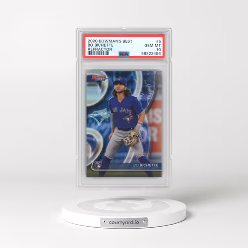 2020 Bowman's Best #5 Bo Bichette - Refractor (PSA 10 GEM MINT)