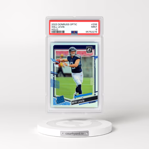 2023 Panini Donruss Optic #298 Will Levis - Holo (PSA 9 MINT)