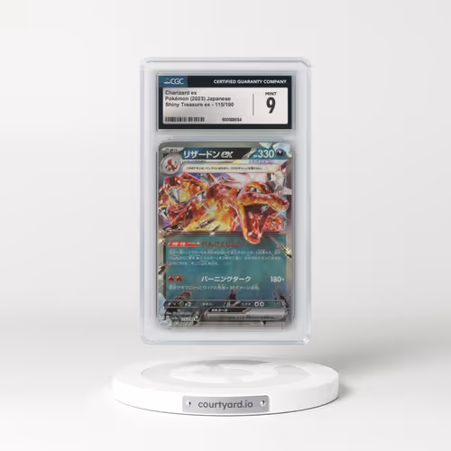 2023 Pokémon Sv4a-Shiny Treasure EX #115 Charizard EX - Holo (CGC 9 MINT)