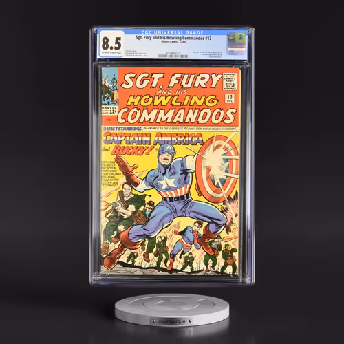 Sgt. Fury and His Howling Commandos #13 CGC 8.5 Off-white to White Pages (Marvel Comics, 12/64) - Un