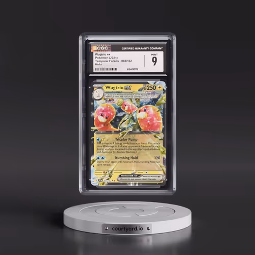 2023 Temporal Forces - TEF EN #060/162 Wugtrio ex - Holo (CGC 9 MINT)
