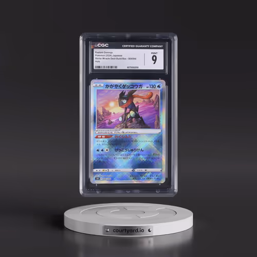 2024 Stellar Miracle Deck Build Box - SVK #004/044 Radiant Greninja - Holo (CGC 9 MINT)