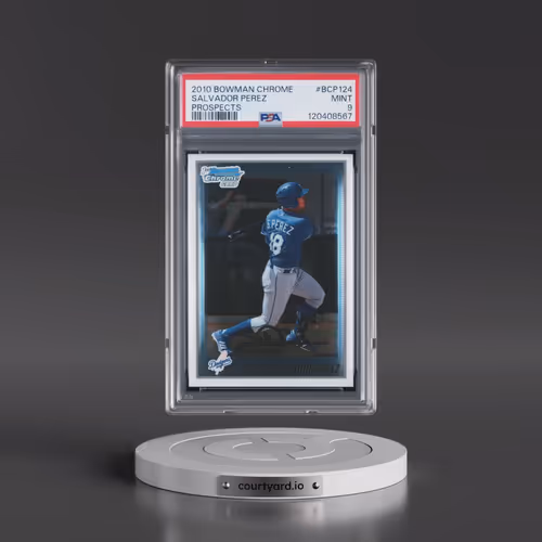2010 Bowman Chrome Prospects #BCP124 Salvador Perez (PSA 9 MINT)