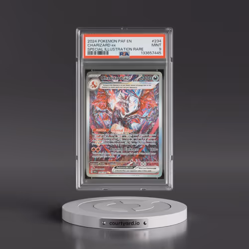 2024 Pokémon Paf EN-Paldean Fates #234 Charizard EX - Holo Special Illustration Rare (PSA 9 MINT)