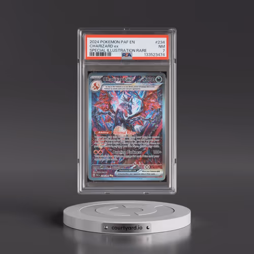 2024 Pokémon Paf EN-Paldean Fates #234 Charizard EX - Holo Special Illustration Rare (PSA 7 NM)
