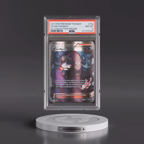 2017 Pokémon Premium Trainer XY Collection Promo #75a Hex Maniac - Full Art (PSA 8 NM-MT)