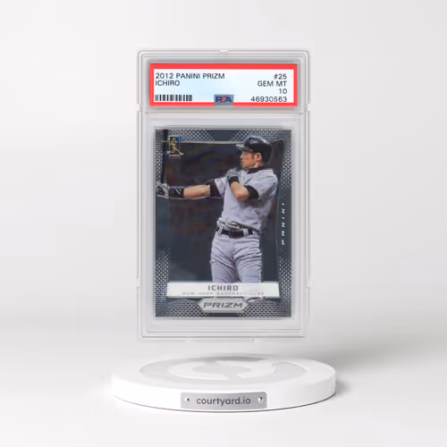2012 Panini Prizm #25 Ichiro (PSA 10 GEM MINT)