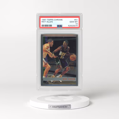 1997 Topps Chrome #61 Ray Allen (PSA 10 GEM MINT)