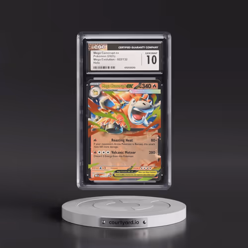 2025 Mega Evolution - MEG EN #022/132 Mega Camerupt ex - Holo (CGC 10 GEM MINT)