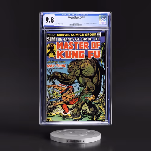 Master of Kung Fu #19 CGC 9.8 White Pages (Marvel Comics, 8/74) - Universal