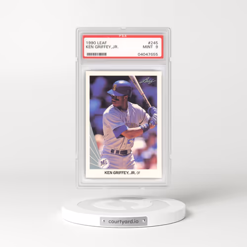 1990 Leaf #245 Ken Griffey Jr (PSA 9 MINT)