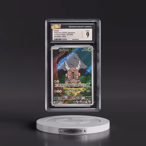 2024 Pokémon Sv5a-Crimson Haze #067 Pinsir - Art Rare (CGC 9 MINT)