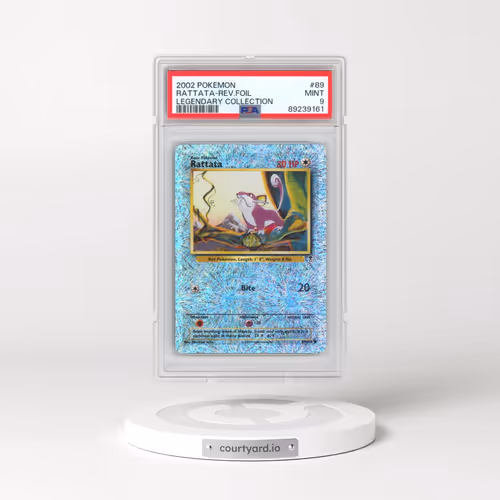 2002 Pokémon Legendary Collection #89 Rattata - Reverse Foil (PSA 9 MINT)