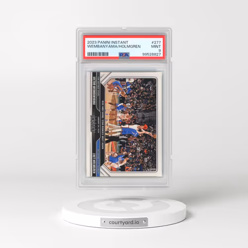 2023 Panini Instant #277 Chet Holmgren/Victor Wembanyama (PSA 9 MINT)