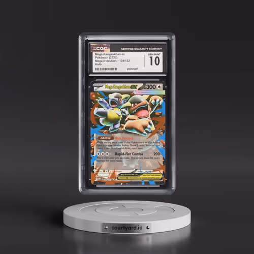2025 Mega Evolution - MEG EN #104/132 Mega Kangaskhan ex - Holo (CGC 10 GEM MINT)