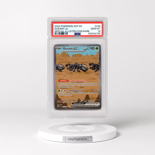 2024 Pokémon Ssp EN-Surging Sparks #236 Durant EX - Holo Special Illustration Rare (PSA 10 GEM MINT)