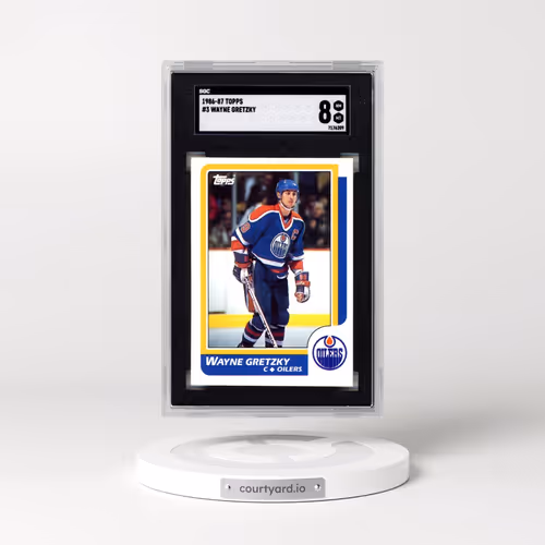 1986 Topps #3 Wayne Gretzky (SGC 8 NM-MT)
