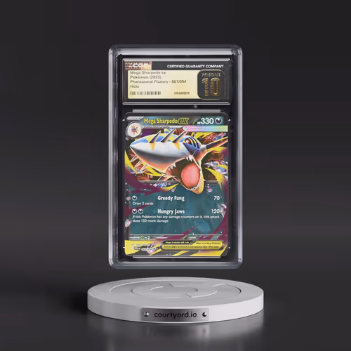 2025 Phantasmal Flames - PFL EN #061/094 Mega Sharpedo ex - Holo (CGC 10 PRISTINE)