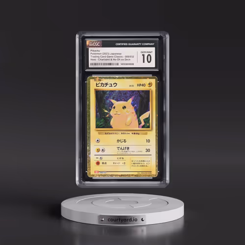 2023 Trading Card Game Classic - CLF, CLL, CLK #008/032 Pikachu - Holo Charizard & Ho-Oh ex Deck - C