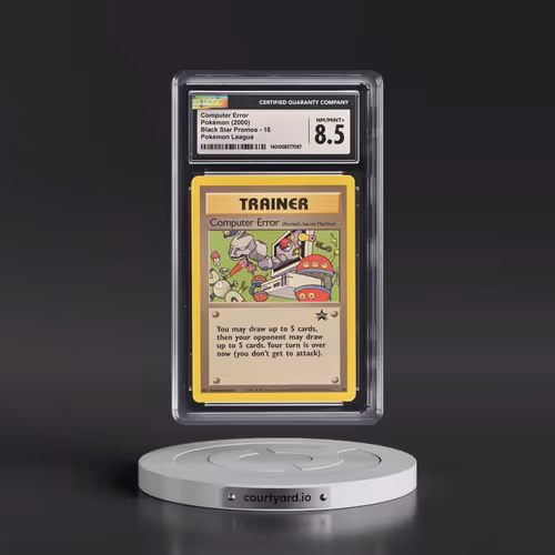 1999 Black Star Promos #16 Computer Error - Pokémon League (CGC 8.5 NM-MT+)