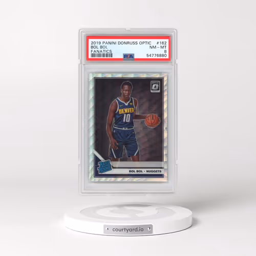 2019 Panini Donruss Optic #162 Bol Bol - Fanatics (PSA 8 NM-MT)