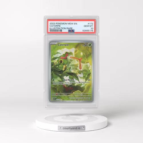 2023 Pokémon 151 #172 Caterpie - Full Art Holo (PSA 10 GEM MINT)