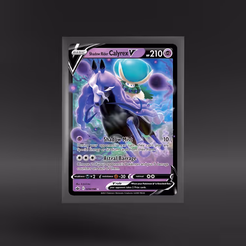 Chilling Reign #074/198 Shadow Rider Calyrex V