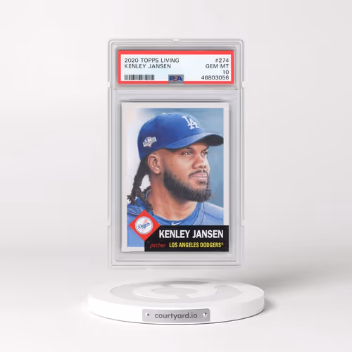 2020 Topps Living #274 Kenley Jansen (PSA 10 GEM MINT)