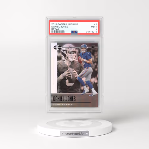 2019 Panini Illusions #2 Daniel Jones - Retail (PSA 9 MINT)