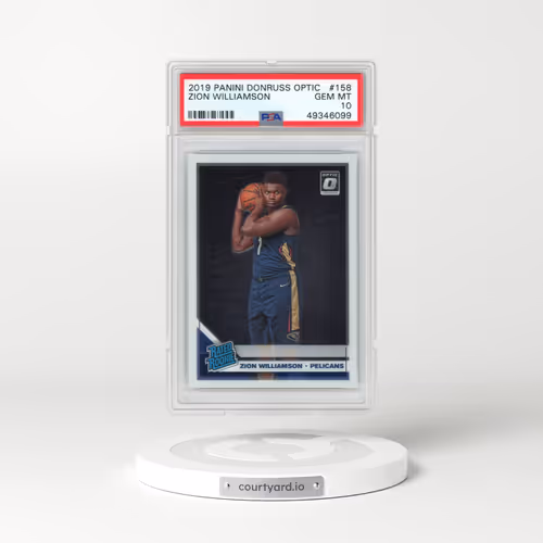 2019 Panini Donruss Optic #158 Zion Williamson (PSA 10 GEM MINT)