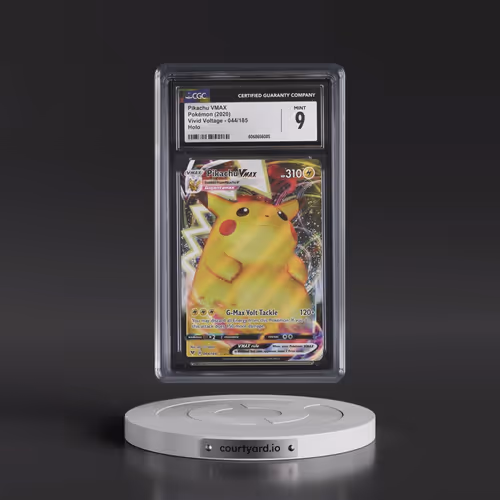 2020 Vivid Voltage #044/185 Pikachu VMAX - Holo (CGC 9 MINT)