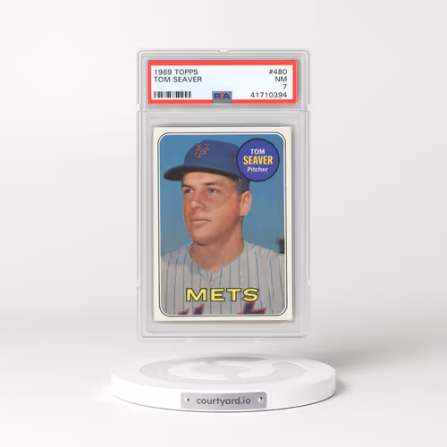 1969 Topps #480 Tom Seaver (PSA 7 NM)