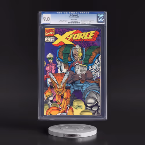 X-Force #1 CGC 9.0 White Pages (Marvel Comics, 8/91) - Universal
