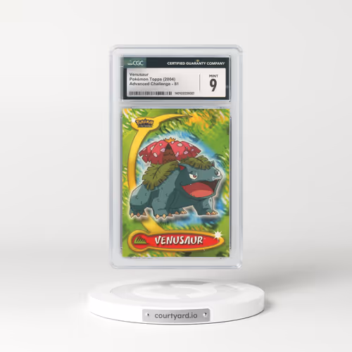 2004 Advanced Challenge #81 Venusaur (CGC 9 MINT)