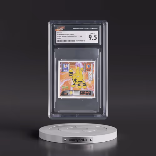 2000 Hyper Sticker Collection Part 3 (2000) #586 Elekid - Holo (CGC 9.5 MINT+)
