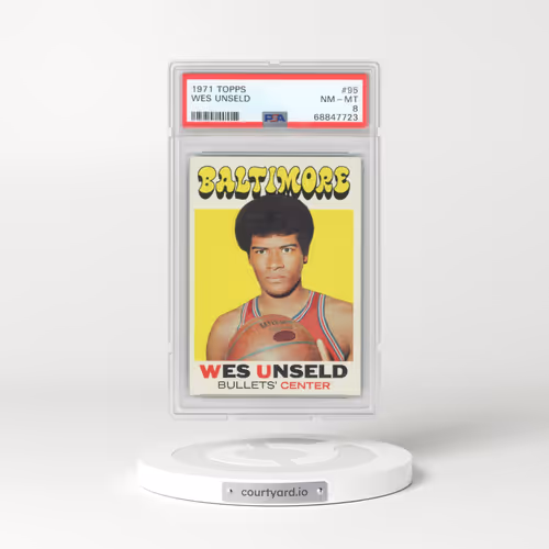 1971 Topps #95 Wes Unseld (PSA 8 NM-MT)