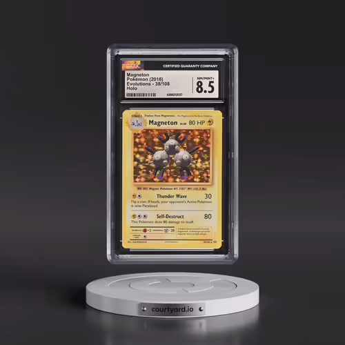 2016 Evolutions #38/108 Magneton - Holo (CGC 8.5 NM-MT+)