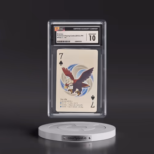 2012 White 2 Deck (White Kyurem on Back) #7¨ Braviary (CGC 10 GEM MINT)