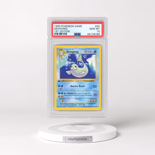 1999 Pokémon Game #25 Dewgong - 1st Edition (PSA 10 GEM MINT)