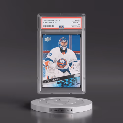 2020 Upper Deck #461 Ilya Sorokin (PSA 10 GEM MINT)