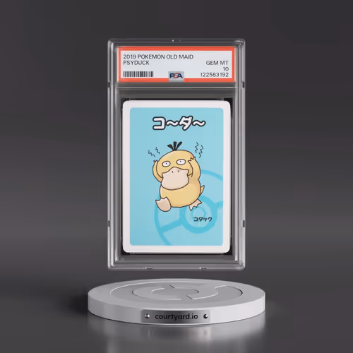 2019 Pokémon Old Maid Psyduck (PSA 10 GEM MINT)