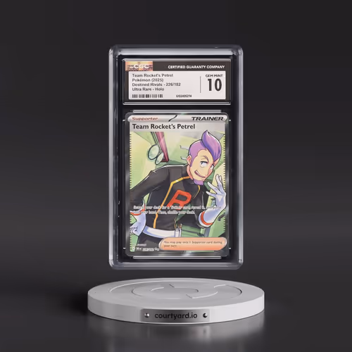 2025 Destined Rivals - DRI EN #226/182 Team Rocket's Petrel - Ultra Rare Holo (CGC 10 GEM MINT)