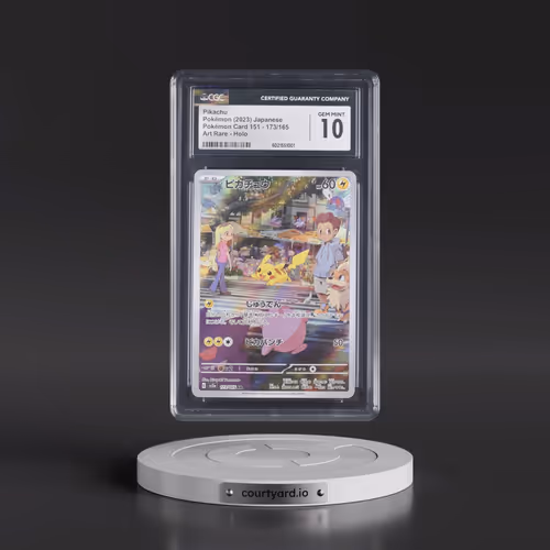2023 Pokémon Card 151 #173/165 Pikachu - Art Rare Holo (CGC 10 GEM MINT)