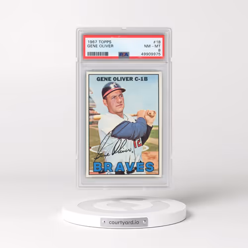 1967 Topps #18 Gene Oliver (PSA 8 NM-MT)
