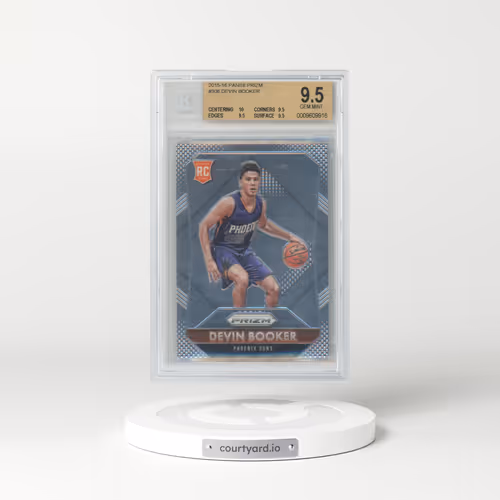2015 Panini Prizm #308 Devin Booker (BGS 9.5 GEM MINT)