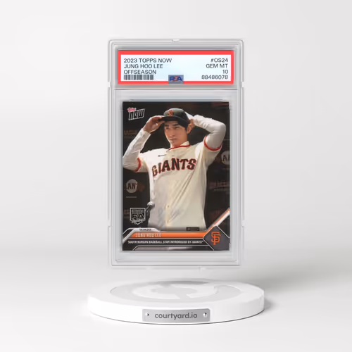 2023 Topps Now Offseason #OS24 Jung Hoo Lee (PSA 10 GEM MINT)