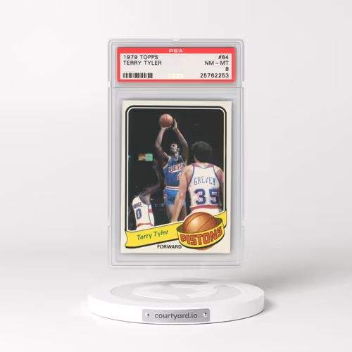 1979 Topps #84 Terry Tyler (PSA 8 NM-MT)