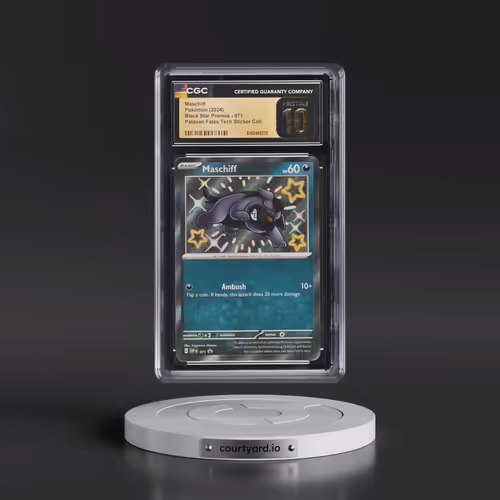 2023 Black Star Promos - Scarlet & Violet SVP EN #071 Maschiff - Paldean Fates Tech Sticker/ 3-pk. B
