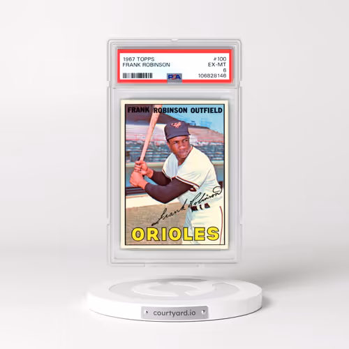 1967 Topps #100 Frank Robinson (PSA 6 EX-MT)