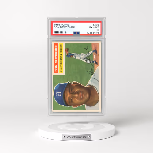 1956 Topps #235 Don Newcombe (PSA 6 EX-MT)